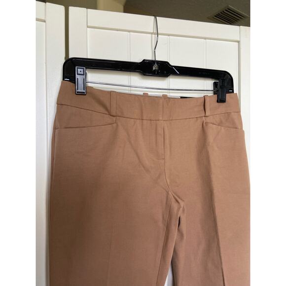 The Limited‎ Womens Pants Size 2 Petite Brown Tan Signature Stretch Boot Cut NEW - Picture 3 of 5